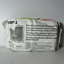 Filtro de cartucho respiratório de substituição 3M 60923 gás ácido vapor orgânico P1OO 8/27 comprar usado  Enviando para Brazil