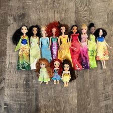 12 muñecas princesa Disney 4""-12"" Ariel Belle Aurora blanca nieve Jazmine Elsa Tiana segunda mano  Embacar hacia Argentina