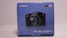 Canon PowerShot SX500 IS Digital Camera Fully Operational in Original Box    for sale  Shipping to South Africa