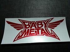 Adesivo de vinil Babymetal logotipo folha holográfica vermelho metal bebê à prova d'água! comprar usado  Enviando para Brazil