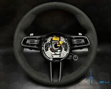 Volante Porsche genuíno Race-Tex GT3 992 911 preto GTS plug&play comprar usado  Enviando para Brazil