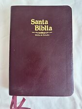 Santa Biblia Reina Valera 1960 Couro Borgonha comprar usado  Enviando para Brazil