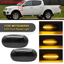 Usado, Luzes indicadoras laterais LED dinâmicas para Mitsubishi Triton L200 Pajero Sport Nativa comprar usado  Enviando para Brazil