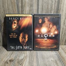 Lote de 2 placas de DVD The Sixth Sense M. Night Shyamalan Bruce Willis Thriller comprar usado  Enviando para Brazil