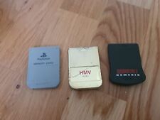 Cartões de memória 3x para Sony PS1 Play Station 1 Inc HMV Gold, Resident Evil 3  comprar usado  Enviando para Brazil