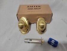 Emtek knob set for sale  Howe