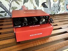 Focusrite Scarlett Solo 3rd Generation USB Audio Interface 2 In 2 Out with Cable, used for sale  Shipping to South Africa