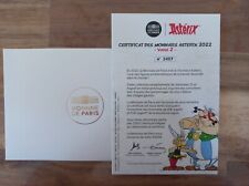 Certificat asterix 2022 d'occasion  La Ferté-Saint-Aubin