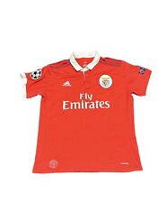 SL Benfica Adidas Authentic Climalite 2018-19 Red Jersey Mens XL Haris Seferovic for sale  Shipping to South Africa