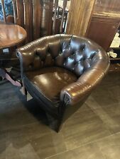 Fauteuil chesterfield cuir d'occasion  Neuvic