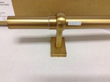 Pottery Barn Standard Single Window Curtain Drape 1.25 Rod 28-48 small Brass for sale  Shipping to South Africa