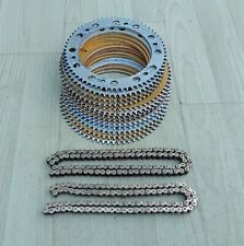 Sprockets plus chains for sale  WISBECH