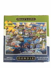 Dowdle Folk Art Peggy's Cove 1000 elementów Puzzle KOMPLETNE  na sprzedaż  Wysyłka do Poland