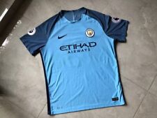 Usado, CAMISETA DE FÚTBOL AMERICANO EN CASA MANCHESTER CITY 2016 2017 EDICIÓN DE JUGADOR DE AEROSWIFT NIKE segunda mano  Embacar hacia Mexico