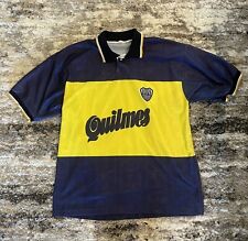 Camiseta Vintage Boca Juniors Home Soccer XL42 Quilmes Xeneizes #26 México, usado comprar usado  Enviando para Brazil