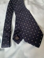 DRAKES for SWAINE ADENEY Silk Tie Blue Spots for sale  Shipping to South Africa