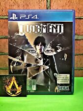 Judgment ps4 playstation usato  Porto Cesareo