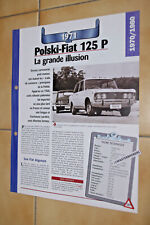 Fiat polski 125 d'occasion  Vittel