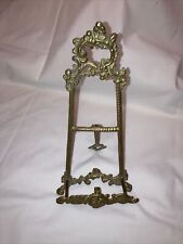 Vintage brass easel for sale  LIVERPOOL
