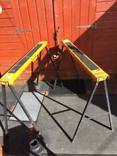 Folding steel sawhorse for sale  LEEDS