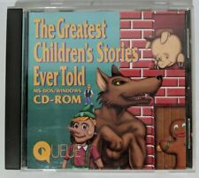 As maiores histórias infantis já contadas (Windows 3.1, MS DOS) 1995 CD-ROM Jogo, usado comprar usado  Enviando para Brazil