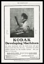 Máquina de desenvolvimento de fotos Kodak da década de 1910 anúncio de revista vintage original comprar usado  Enviando para Brazil