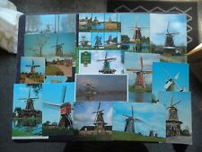 Postcards dutch windmills for sale  NOTTINGHAM