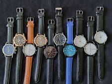 Juego de 10 NUEVOS Relojes para Hombre CIERRE OFERTA LIQUIDACIÓN DE EXCESO DE EXISTENCIAS Lote 10 Baterías B segunda mano  Embacar hacia Mexico