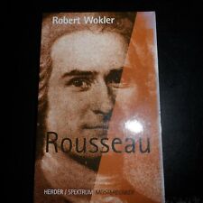 Robert wokler rousseau gebraucht kaufen  Löbtau