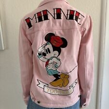 Usado, Jaqueta jeans Disney pequena digna de bolo bordada rosa Minnie Mouse marinheiro viagem comprar usado  Enviando para Brazil
