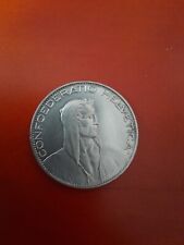 5 franchi argento svizzera usato  Volvera