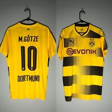 M. Gotze #10 Borussia Dortmund 2017/18 Maglia Calcio Grande Casa Puma Nuova con etichette usato  Spedire a Italy
