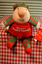 Vintage Ziggy Plush Christmas Figure Merry Everything Mint w/ Tag 1988 for sale  Greenville