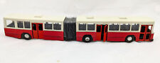 Ônibus articulado duplo Volvo B10M Ledbuss vermelho e branco corredor escala 1:50 comprar usado  Enviando para Brazil