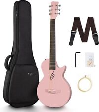 Enya Nova Go Carbon Fiber Acoustic Guitar 1/2 Size Beginner Adult Travel Acustic for sale  Shipping to South Africa