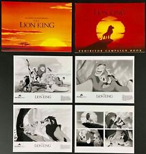 Lion King ORIGINAL Exhibitors Campaign Book Brochure + Stills Walt Disney 1994 segunda mano  Embacar hacia Mexico