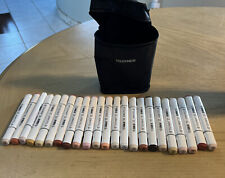 Conjunto de 23 canetas TOUCHNEW aleatórias marcas coloridas escala de cinza cabeça dupla marcadores de arte comprar usado  Enviando para Brazil