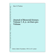 Journal biosocial science gebraucht kaufen  Aarbergen