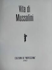 Vita mussolini. con usato  Napoli