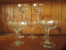 7 Vintage Champagne Glasses Cocktail Coupe Glass Party Wedding Celebration for sale  Shipping to South Africa