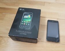 Telefon komórkowy LG P990 do napraw części zamiennych w pudełku [uszkodzony ekran LCD] na sprzedaż  Wysyłka do Poland