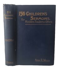 156 Children's Sermons for Ministers, Teachers & Others /Amos R.Wells /Bible Int segunda mano  Embacar hacia Argentina
