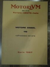 Motore diesel 110 usato  Cento