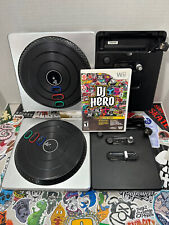 Nintendo Wii DJ Hero com 2 toca-discos e jogo completo TESTADO FUNCIONA FRETE RÁPIDO comprar usado  Enviando para Brazil
