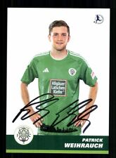 Patrick Incense Autograph Card FC Homburg 2023-24 Original Signed for sale  Shipping to South Africa