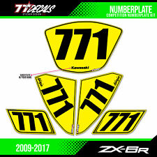 Zx6 numberplates raceplates for sale  Pompano Beach