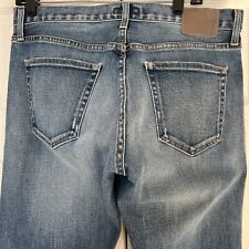 Jeans jeans masculino SMN USA Hunter padrão ilha fina azul desgastado 34x32 comprar usado  Enviando para Brazil