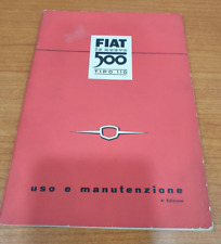 Fiat 500 libretto usato  Italia