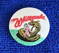 Whitesnake vintage button for sale  STOURBRIDGE