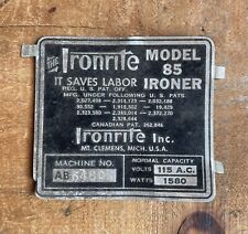 Vintage ironrite model for sale  Ogunquit